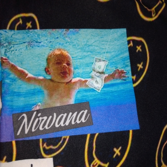 Nirvana, Kurt Cobain custom Leggings TC 14-24 - Picture 4 of 4